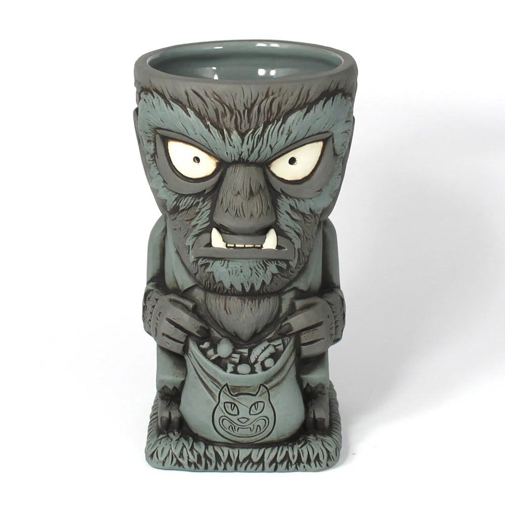 Wolfie Trick or Treater TIki Mug